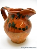 Vasella,brocca antica in terracotta a73